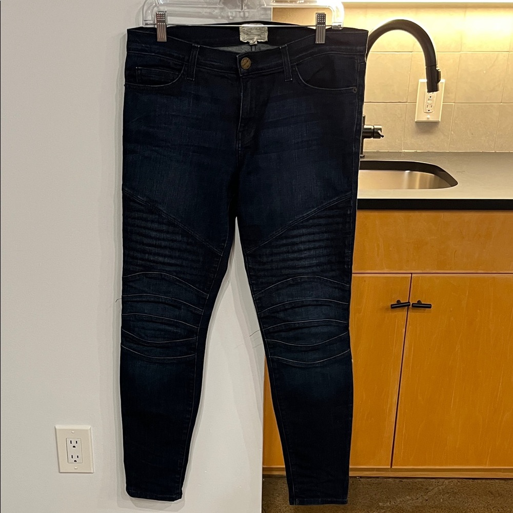 Current/Elliott Women’s Deep Indigo Skinny Jeans